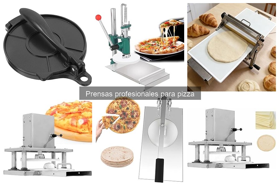 Cómo una prensa profesional mejora la textura y sabor de la pizza
