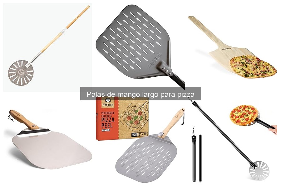 Cómo usar correctamente una pala de mango largo para pizza