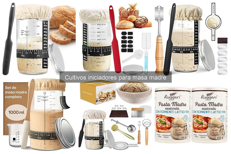 Cómo usar cultivos iniciadores para masa madre fácilmente