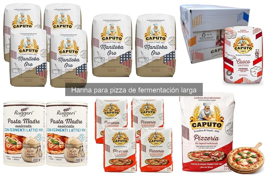 Cómo usar harina de fermentación larga para pizza