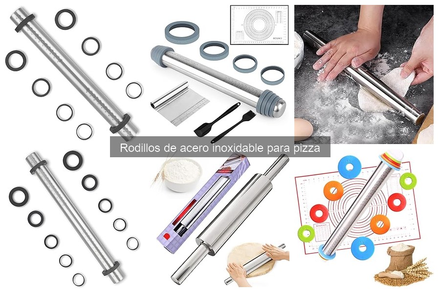 Cómo usar un rodillo de acero inoxidable para hacer pizza