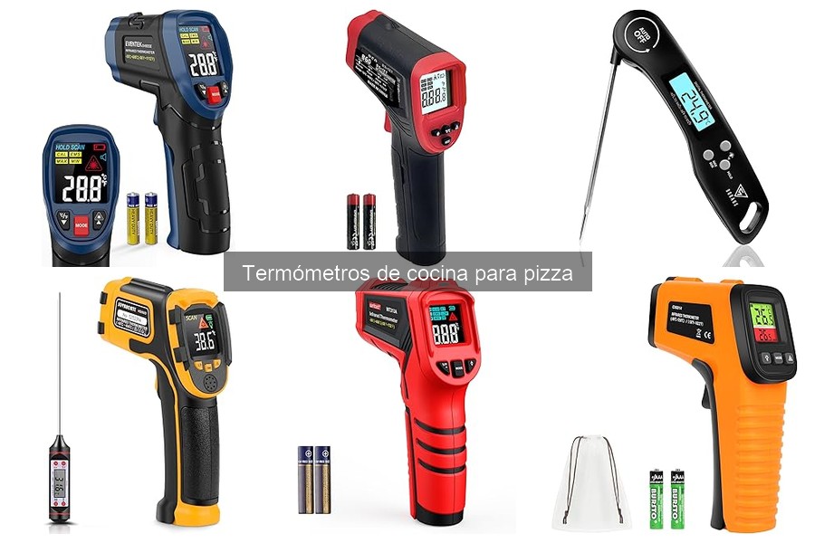 Cómo usar un termómetro de cocina para pizza efectivamente