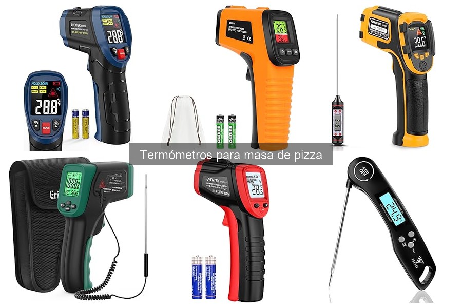 Cómo usar un termómetro para masa de pizza correctamente
