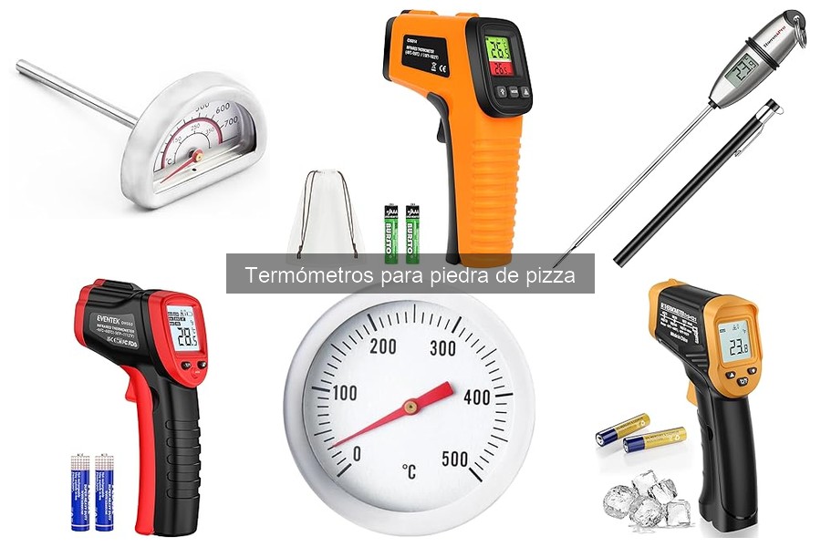 Cómo usar un termómetro para piedra de pizza correctamente