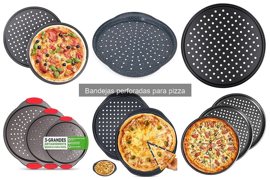 Cómo usar una bandeja perforada para hacer pizza perfecta
