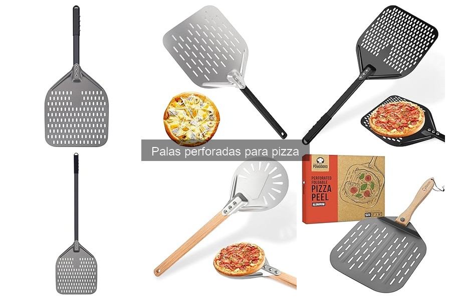 Cómo usar una pala perforada para pizza de manera efectiva