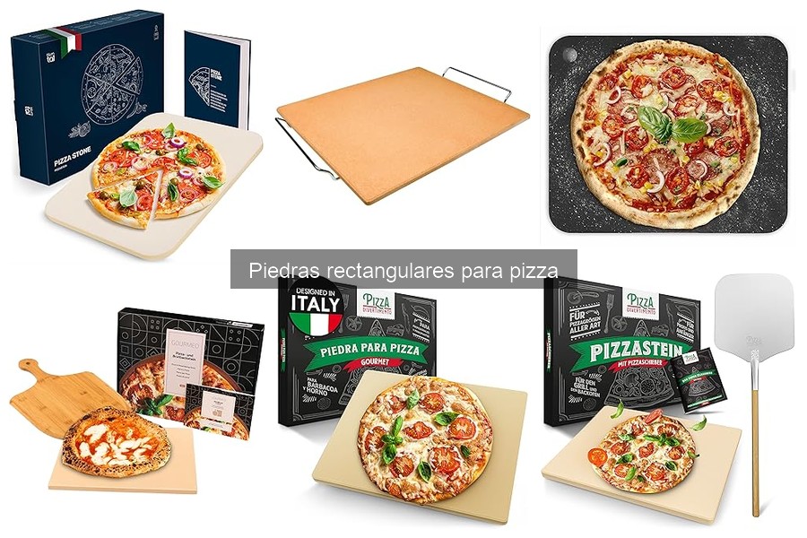 Cómo usar una piedra rectangular para pizza correctamente