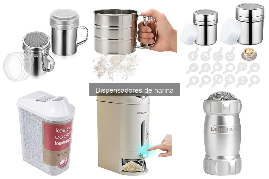 Cómo utilizar un dispensador de harina correctamente y sin errores
