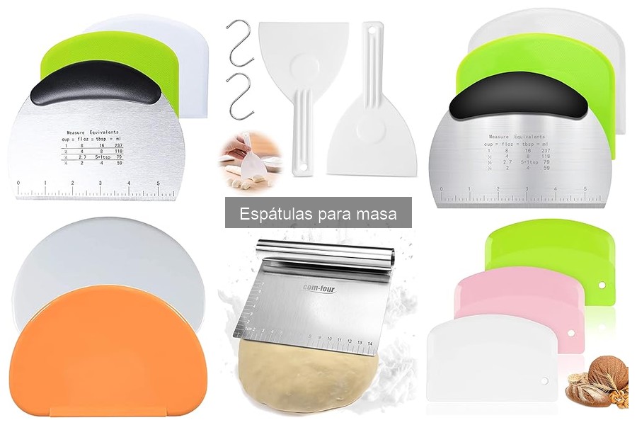 Cómo utilizar una espátula para masa correctamente