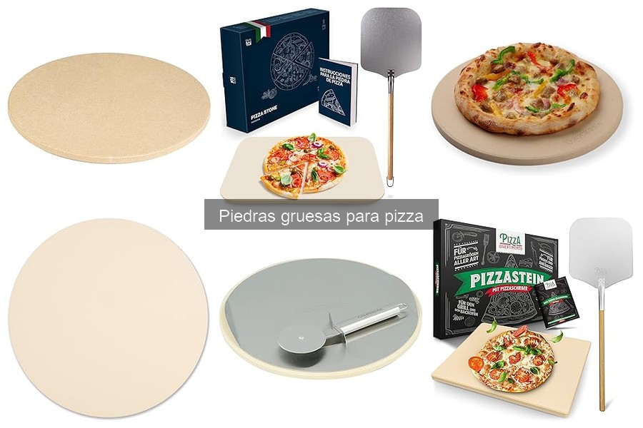 Cómo utilizar una piedra gruesa para pizza correctamente