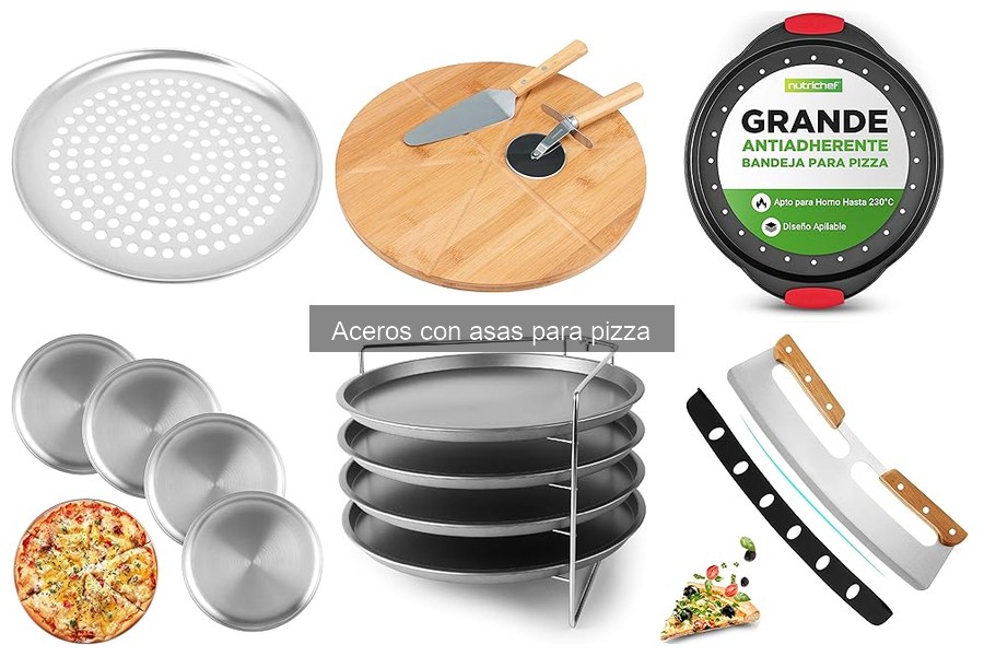 Comparativa: Acero con asas vs. Piedra para pizza