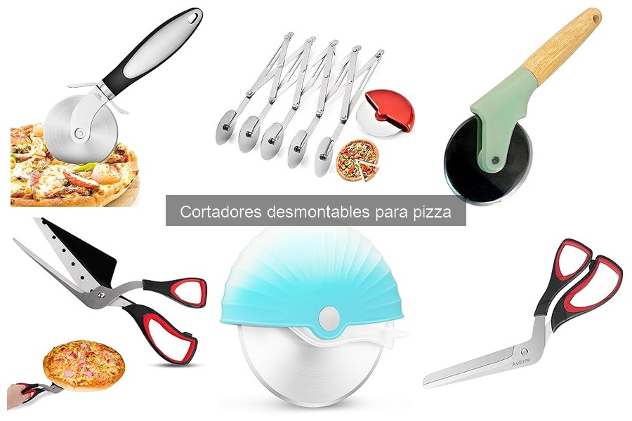 Comparativa: Cortadores desmontables vs fijos para pizza