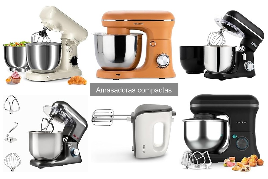Comparativa de Amasadoras Compactas vs Amasadoras de Pie