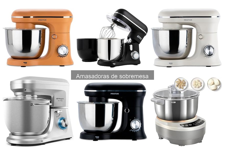 Comparativa de Amasadoras de Sobremesa: Girmi vs Orbegozo