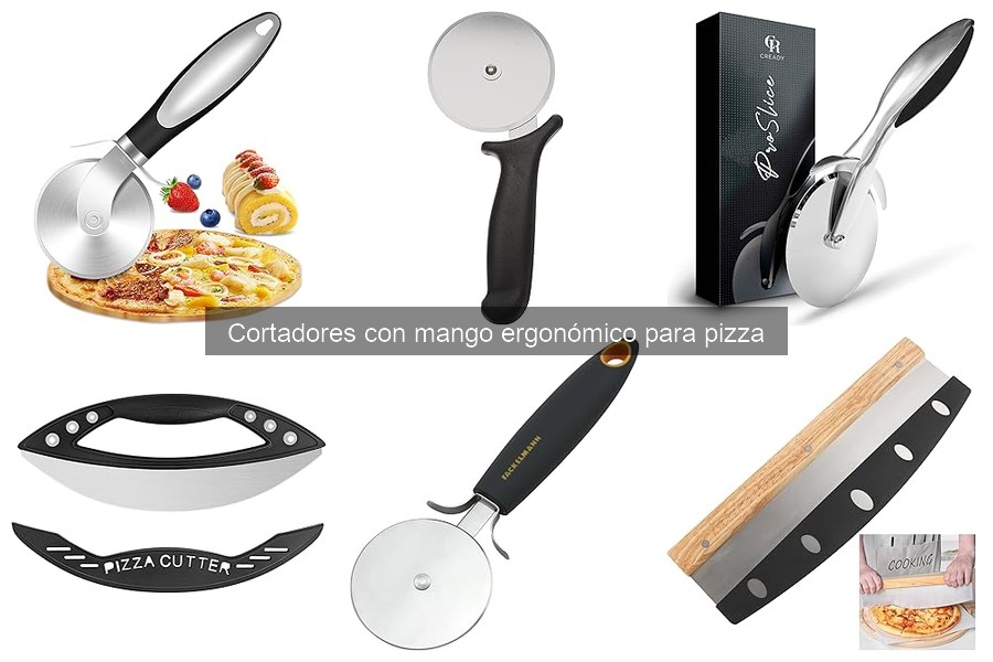 Comparativa de Cortadores de Pizza Ergonómicos y Tradicionales