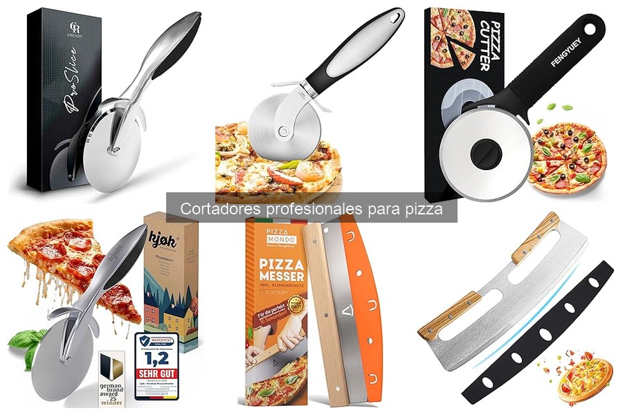 Comparativa de cortadores de pizza profesionales 2023