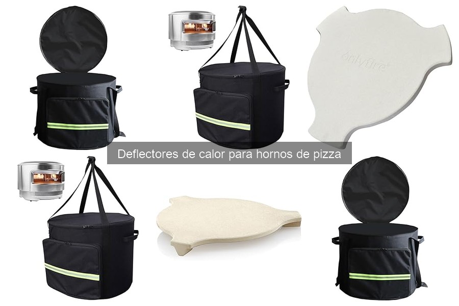 Comparativa de deflectores de calor para hornos de pizza
