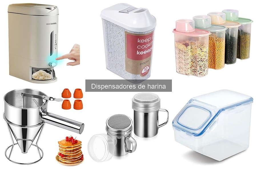 Comparativa de dispensadores de harina: manuales vs automáticos