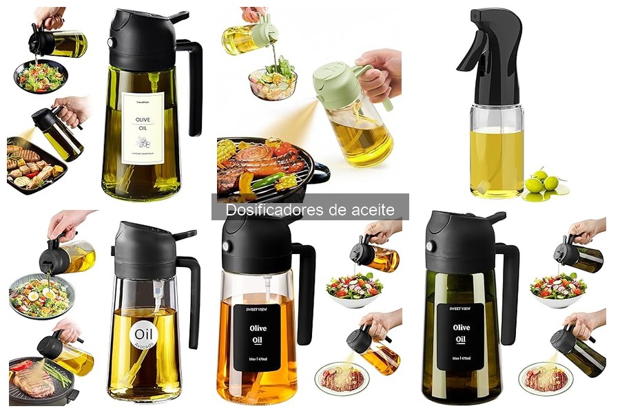 Comparativa de Dosificadores de Aceite: Marcas Populares