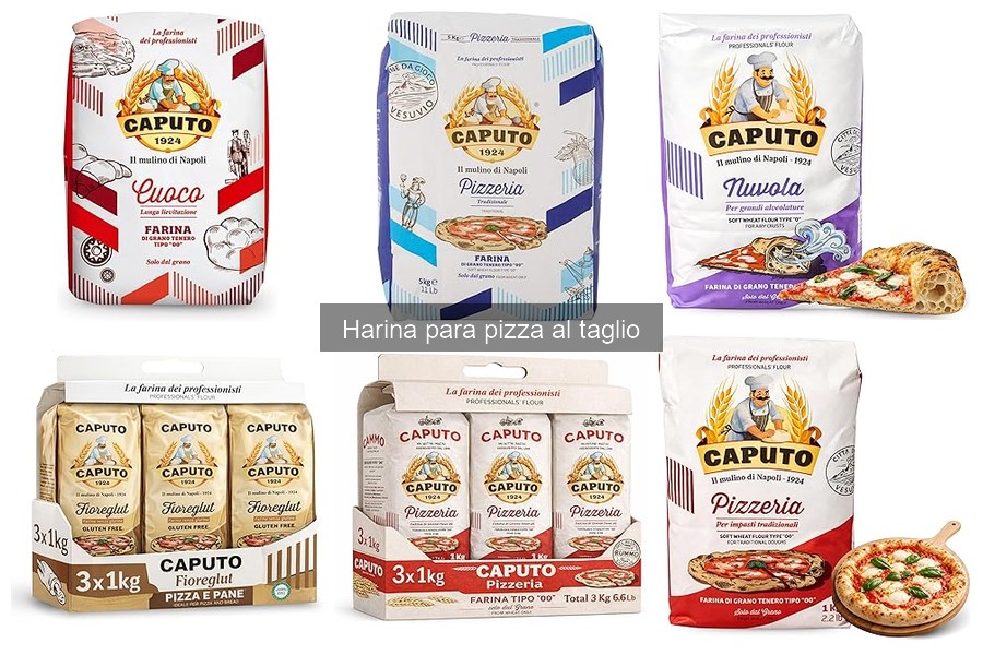 Comparativa de Harinas para Pizza al Taglio y Otras Opciones