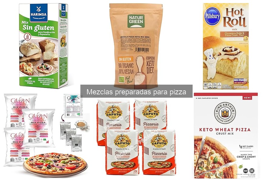 Comparativa de las mejores mezclas preparadas para pizza