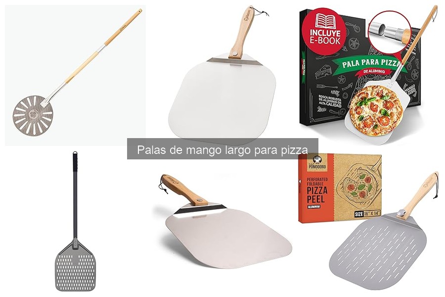 Comparativa de las mejores palas de mango largo para pizza