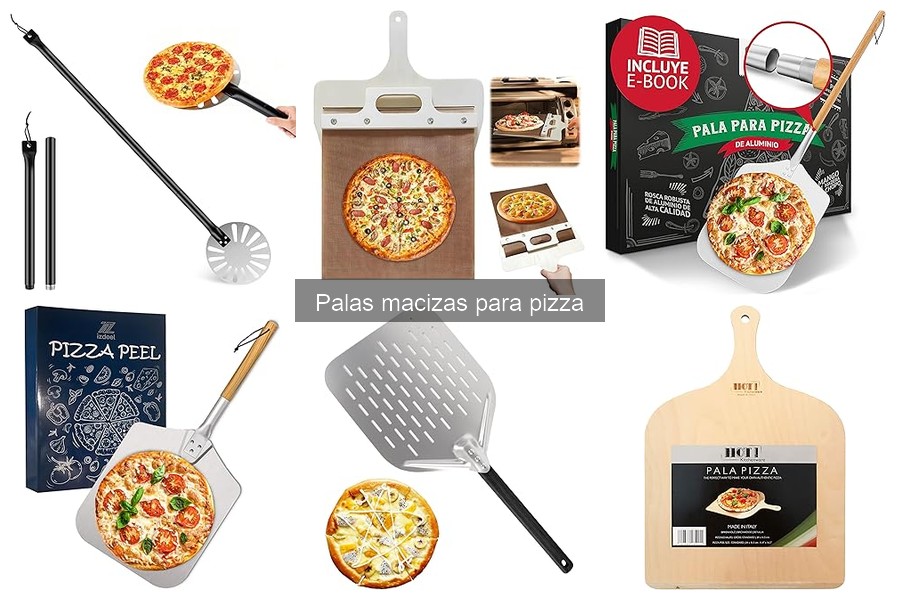 Comparativa de las Mejores Palas Macizas para Pizza