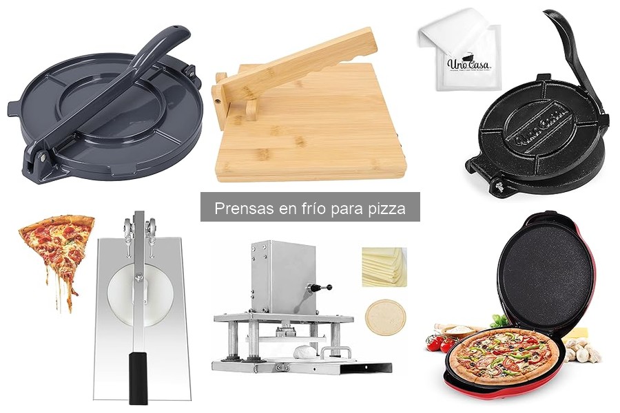 Comparativa de las Mejores Prensas en Frío para Pizza