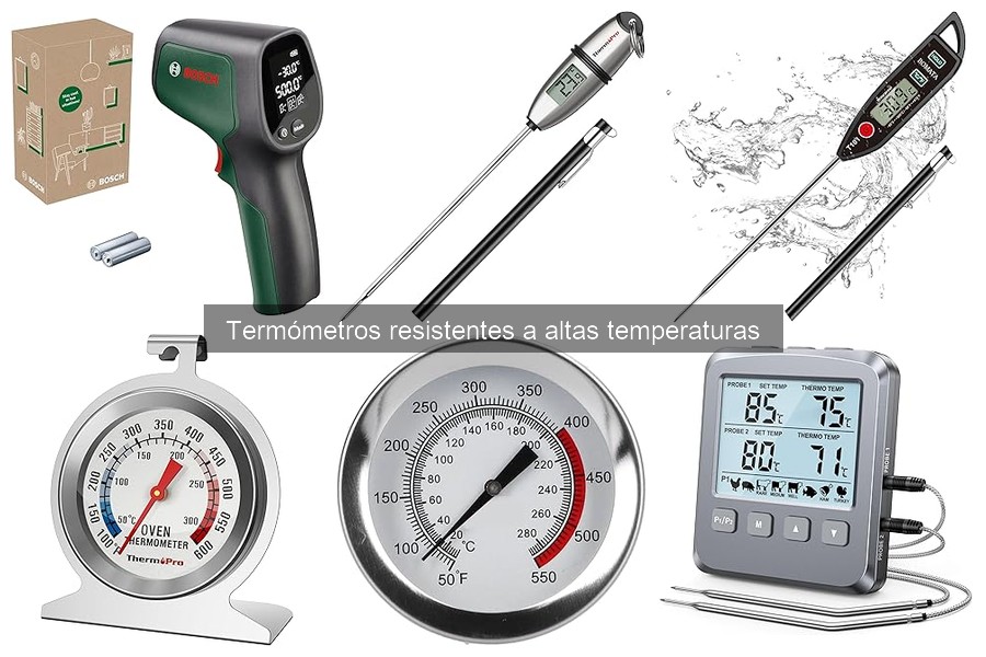 Comparativa de los Mejores Termómetros Resistentes a Altas Temperaturas
