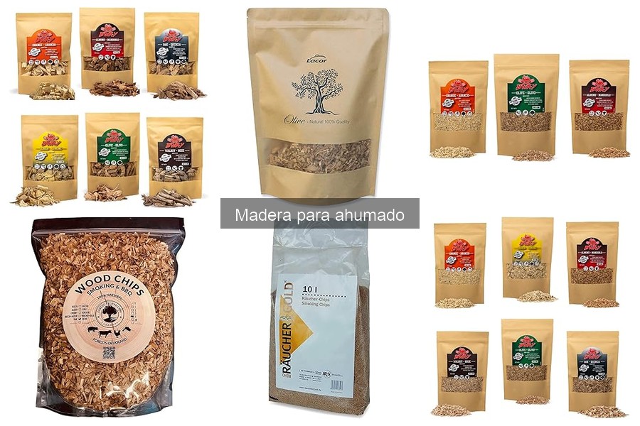 Comparativa de Marcas de Madera para Ahumado