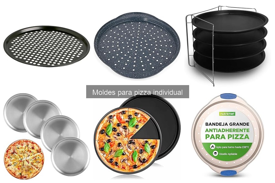 Comparativa de materiales en moldes para pizza individual