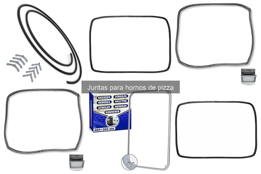 Comparativa de Materiales para Juntas de Hornos de Pizza