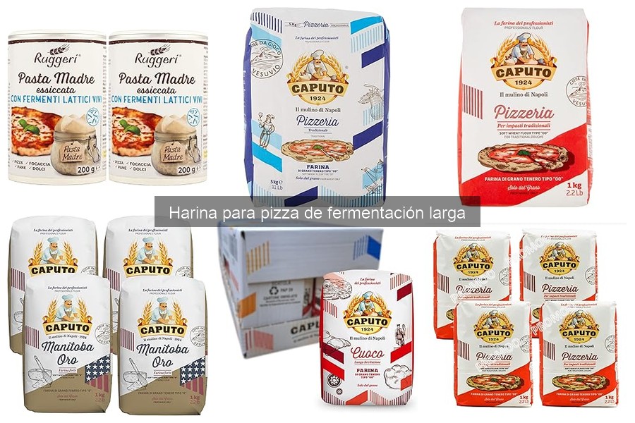 Comparativa de Métodos de Fermentación con Harina para Pizza