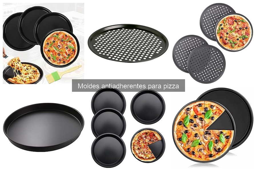 Comparativa de moldes de acero y silicona para pizza