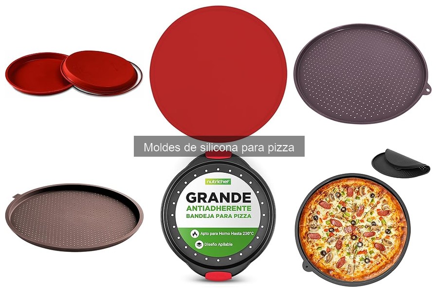 Comparativa de moldes de silicona para pizza: calidad y precio