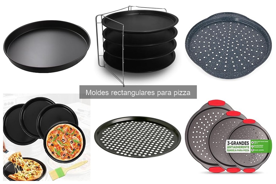 Comparativa de moldes para pizza: metal, silicona y cerámica