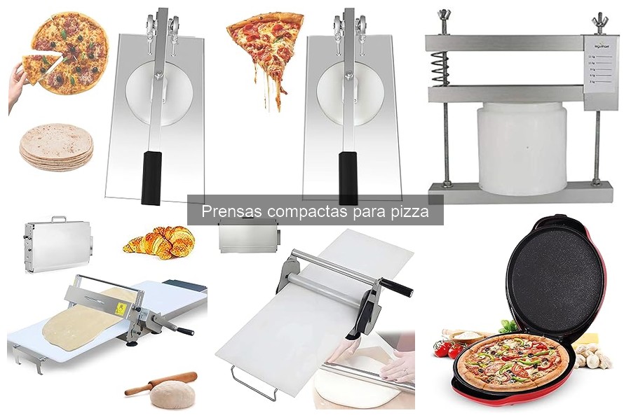 Comparativa de Prensas Compactas para Pizza: Mejores Opciones