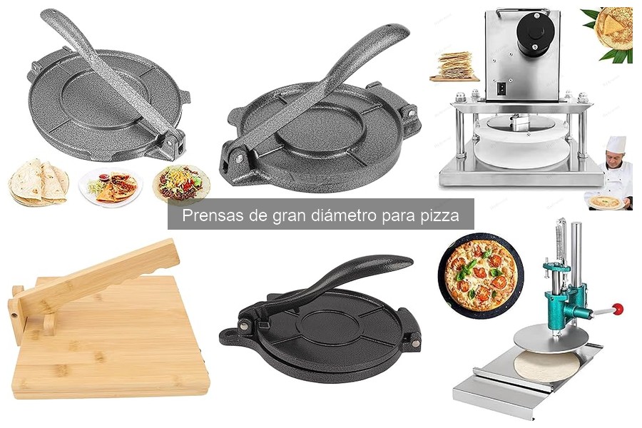 Comparativa de Prensas Manuales y Automáticas para Pizza