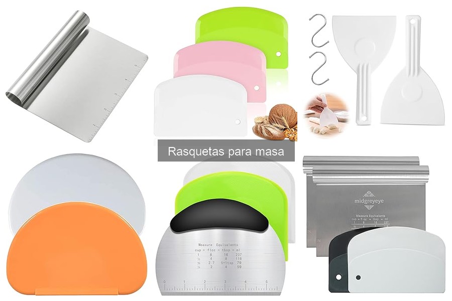 Comparativa de Rasquetas para Masa y Utensilios de Pizza