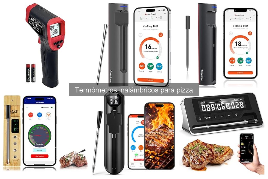 Comparativa de Termómetros Inalámbricos para Hacer Pizza