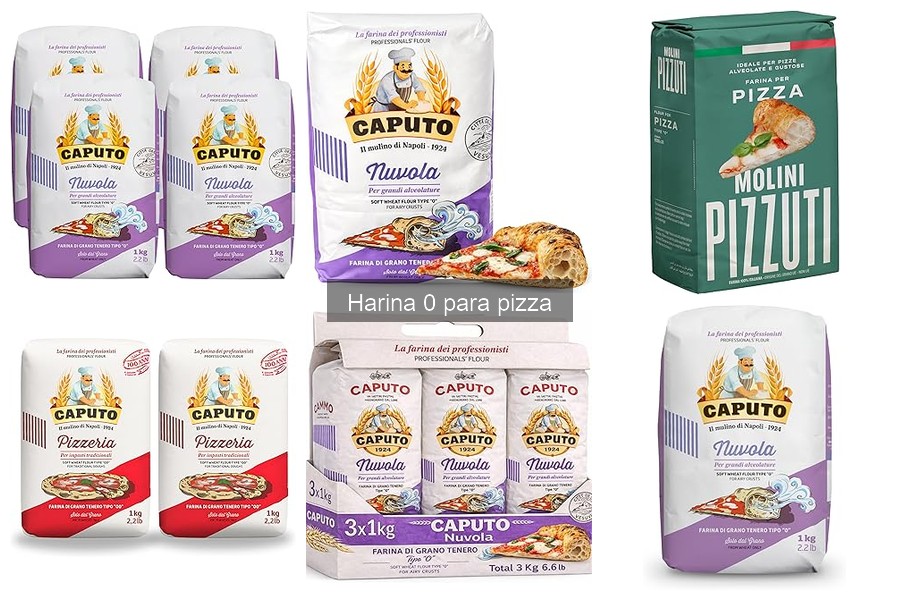 Comparativa: Harina 0 vs Otras Harinas para Pizza