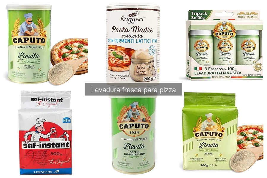 Comparativa: Levadura fresca vs. instantánea para pizza