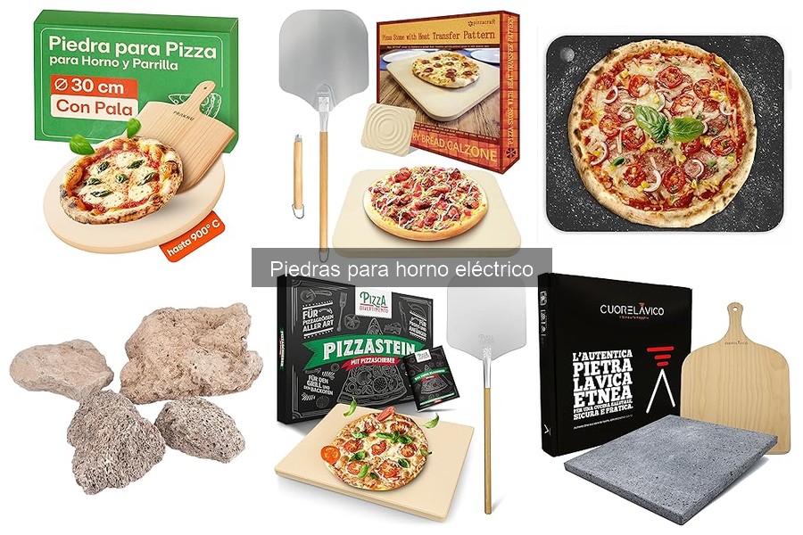 Comparativa: piedra para horno eléctrico vs. horno de leña