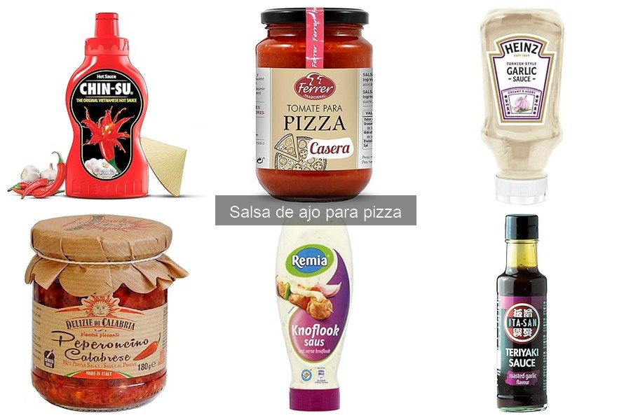 Comparativa: Salsa de ajo casera vs comercial para pizza