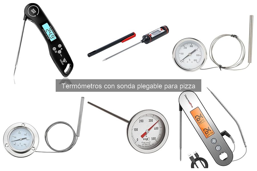 Comparativa: Termómetros con sonda y digitales para pizza