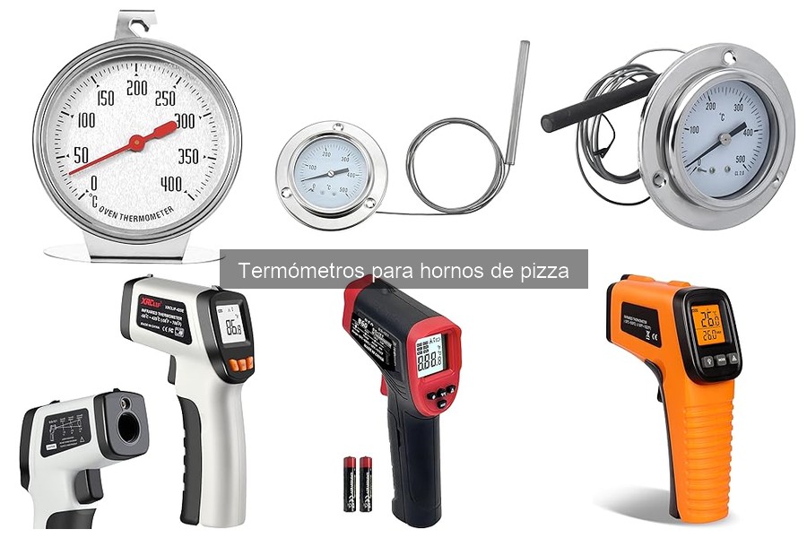 Comparativa: Termómetros digitales vs analógicos para pizza