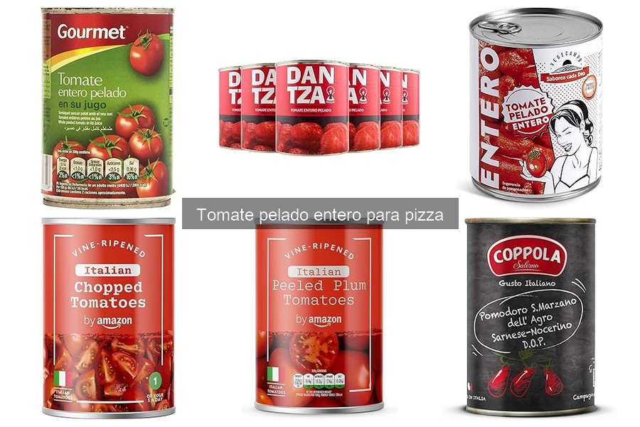 Comparativa: Tomates Pelados Enteros vs Triturados para Pizza