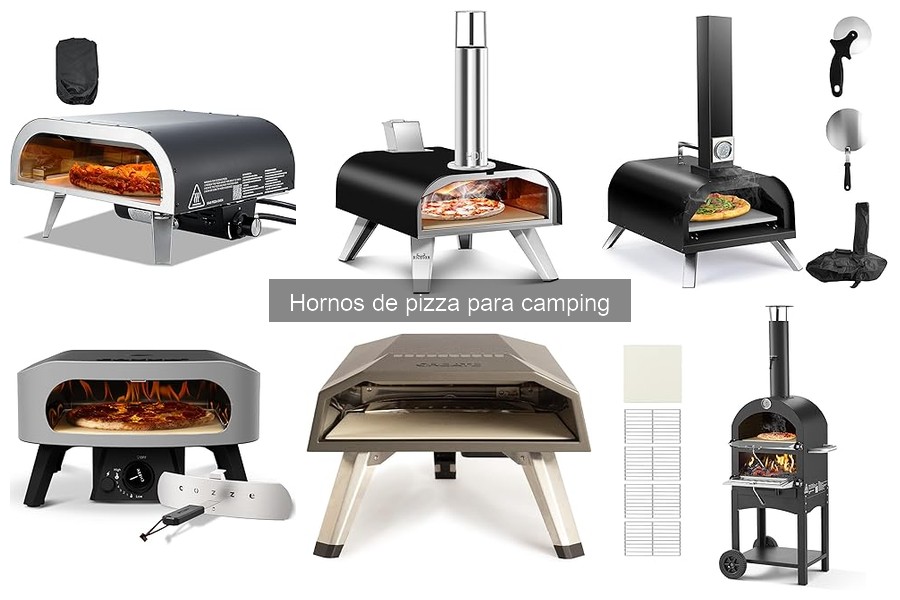 Consejos para usar un horno de pizza en camping
