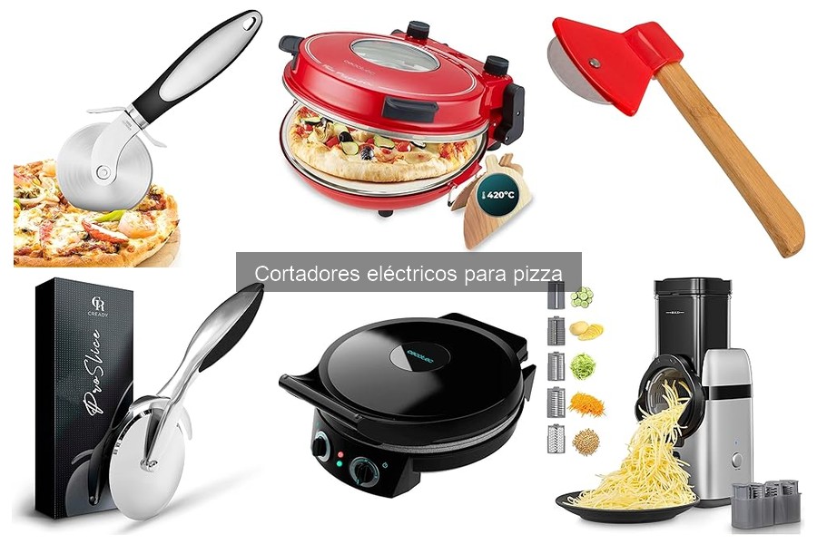 Cortadores eléctricos de pizza recomendados para principiantes