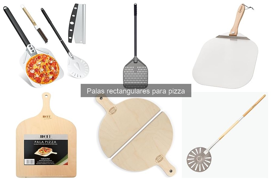 ¿Cuándo usar una pala rectangular para pizza? Guía práctica